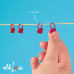 addiLove Heart Stitch Marker (100 pieces)