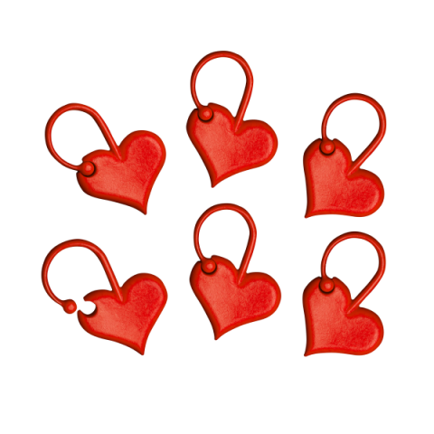 addiLove Heart Stitch Marker (100 pieces)