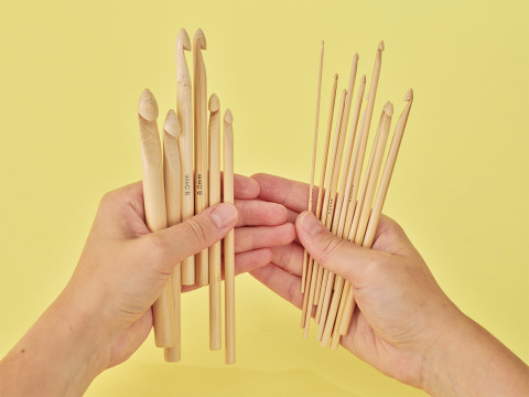 addiNature Bamboo Crochet Hook