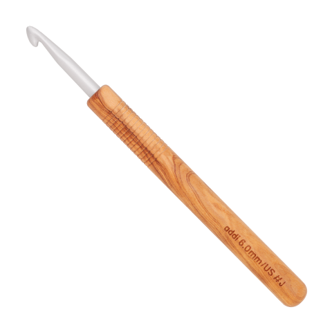 addiNature Olive Crochet Hook (with Grip Handle)