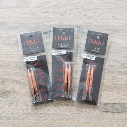 Lykke - Cypra Copper Interchangeable Needle Prepacked Collection