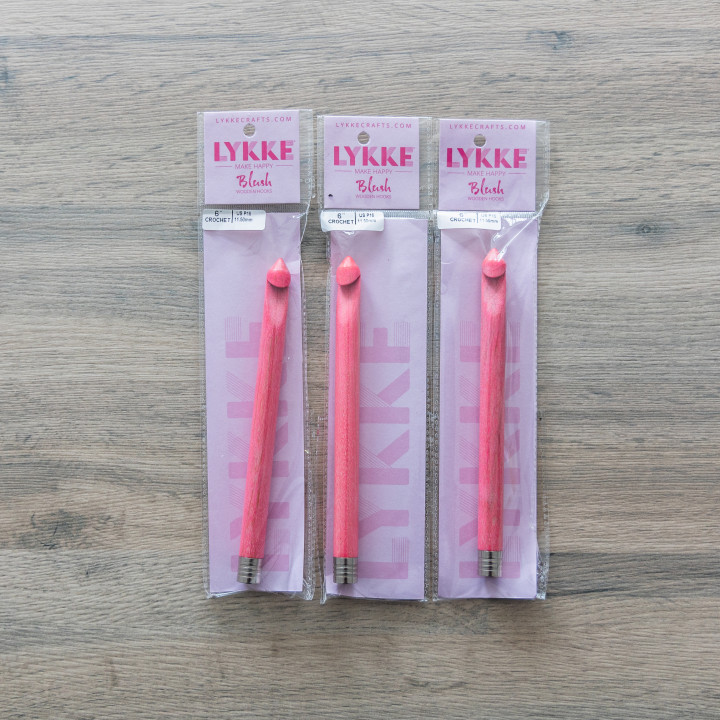 Lykke - Blush Crochet Hook Prepacked Collection