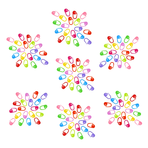 HiyaHiya Colour Locking Stitch Markers PW Creates