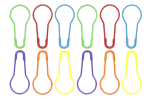 HiyaHiya - Knitter's Colourful Safety Pins