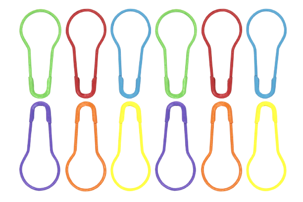 HiyaHiya - Knitter's Colourful Safety Pins Bundle