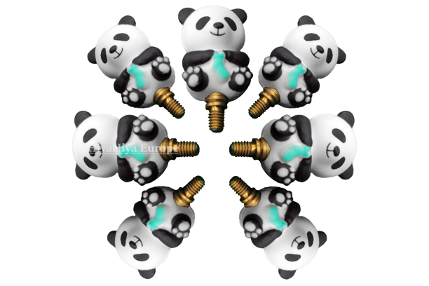HiyaHiya - Panda Cable Stoppers Bundle