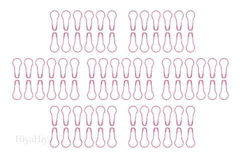 HiyaHiya - Pink Knitter's Safety Pins