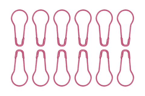 HiyaHiya - Pink Knitter's Safety Pins