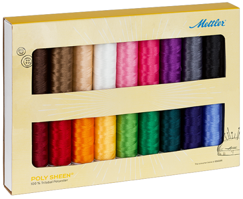 Mettler - Poly Sheen Kit 18 Spools