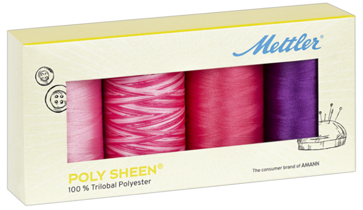 Mettler - Poly Sheen Kit 4 Spools